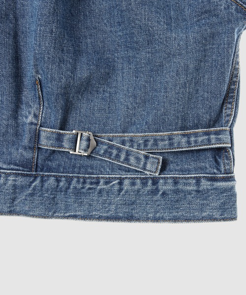 DIGAWEL(ディガウェル)の「Jean jacket (1st)(ブルゾン・メンズ・サックスブルー/ブルー・FREE)」の8枚目の写真
