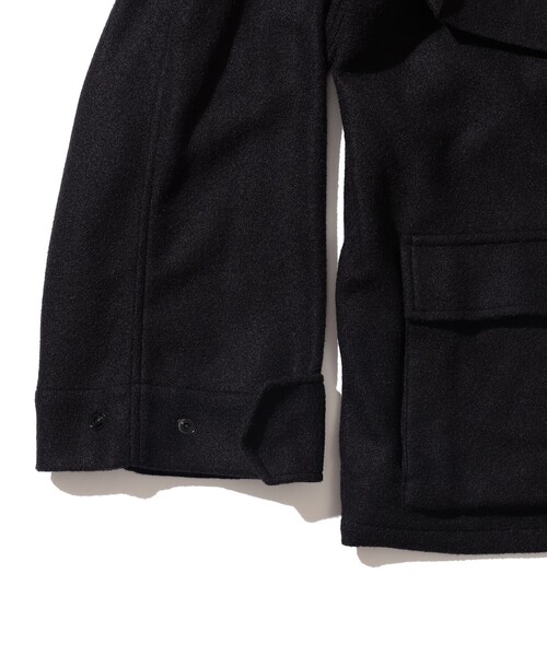 B:MING by BEAMS(ビーミングバイビームス)の「BURLAP OUTFITTER / Fleece B.D.U Jacket(ミリタリージャケット・メンズ・ブラック・SMALL/MEDIUM)」の5枚目の写真