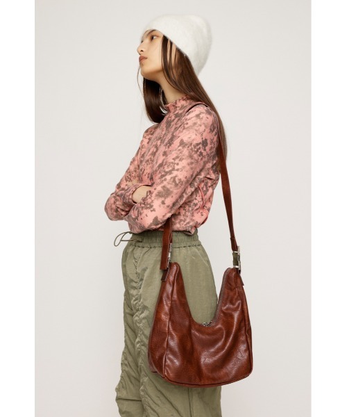 SLY（スライ）の「2WAY BUCKLE HANDLE BAG 2ウェイ バックル ハンドル バッグ ハンドバッグ（ハンドバッグ・レディース・ブラック/ブラウン・FREE）」の13枚目の写真