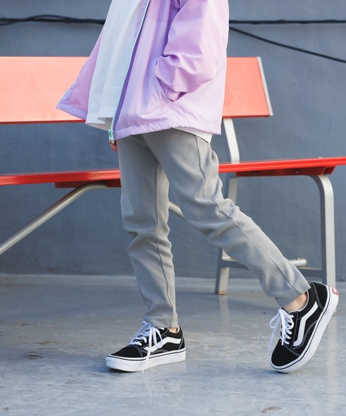 BAYFLOW（ベイフロー）の「【累計販売数10000点突破!!】のびのびストレッチフライスパンツ(KIDS)（その他パンツ・キッズ・ブルー/カーキ/ラベンダー/ブラック/グレー/マスタード/ネイビー/モカ/アイボリー/ミント・120cm/100cm/130cm/140cm/110cm）」の3枚目の写真