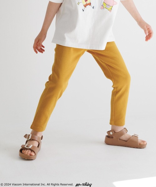 BAYFLOW（ベイフロー）の「【累計販売数10000点突破!!】のびのびストレッチフライスパンツ(KIDS)（その他パンツ・キッズ・ブルー/カーキ/ラベンダー/ブラック/グレー/マスタード/ネイビー/モカ/アイボリー/ミント・120cm/100cm/130cm/140cm/110cm）」の10枚目の写真