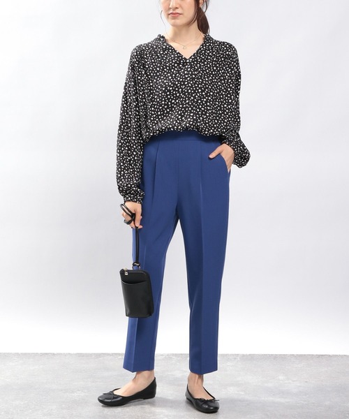 GLOBAL WORK Smile Seed Store(グローバルワーク スマイルシードストア)の「レーヨンスキッパーブラウス/965458(シャツ/ブラウス・レディース・チャコール/グレー系その他/杢グレー/グレー系その他6/グレー・X-LARGE/SMALL/MEDIUM/LARGE)」の9枚目の写真