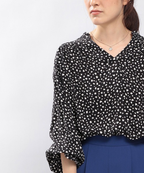 GLOBAL WORK Smile Seed Store(グローバルワーク スマイルシードストア)の「レーヨンスキッパーブラウス/965458(シャツ/ブラウス・レディース・チャコール/グレー系その他/杢グレー/グレー系その他6/グレー・X-LARGE/SMALL/MEDIUM/LARGE)」の14枚目の写真