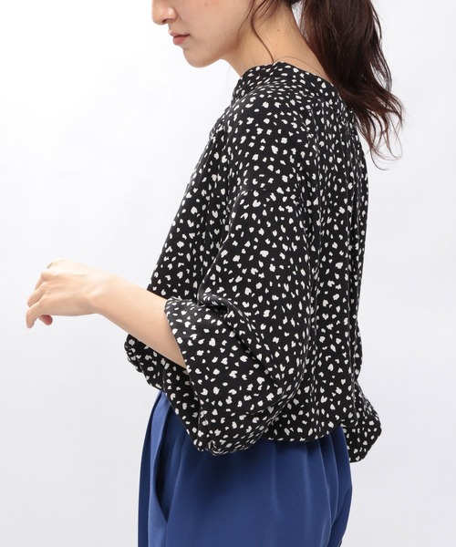 GLOBAL WORK Smile Seed Store(グローバルワーク スマイルシードストア)の「レーヨンスキッパーブラウス/965458(シャツ/ブラウス・レディース・チャコール/グレー系その他/杢グレー/グレー系その他6/グレー・X-LARGE/SMALL/MEDIUM/LARGE)」の15枚目の写真