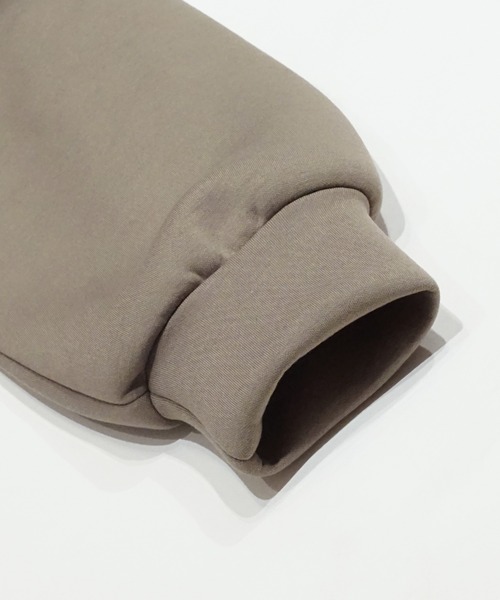 coca（coca）（コカ）の「ダンボールニット サイドフレアフードパーカー（パーカー・レディース・ブラック/グレイッシュベージュ/ダークベージュ・L/M）」の17枚目の写真