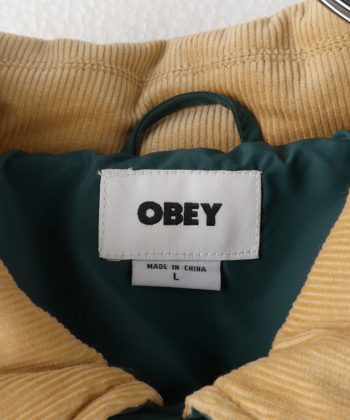 JOINT WORKS（ジョイントワークス）の「【OBEY / オベイ】 WHISPERS JACKET（その他アウター・メンズ・グレー/グリーン・MEDIUM/LARGE）」の17枚目の写真