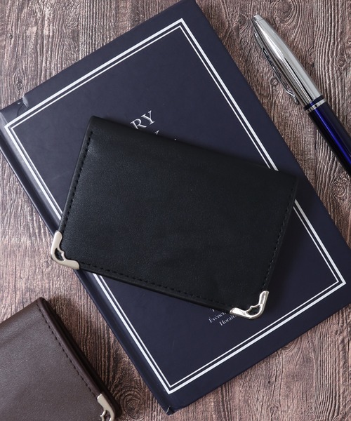 1004ST（イチマルマルヨンエスティ―）の「ミニ財布 コインケース カードケース（コインケース・メンズ・ブラック系/ブラウン/ブラウン系/ブラック/ブラウン系その他/ライトブラウン/ブラック系1/ブラウン系1/ブラウン系2/ブラック系2/ブラウン系3/ブラック系3/ブラック系4・F）」の5枚目の写真