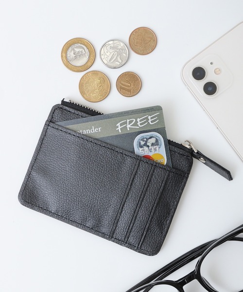 1004ST（イチマルマルヨンエスティ―）の「ミニ財布 コインケース カードケース（コインケース・メンズ・ブラック系/ブラウン/ブラウン系/ブラック/ブラウン系その他/ライトブラウン/ブラック系1/ブラウン系1/ブラウン系2/ブラック系2/ブラウン系3/ブラック系3/ブラック系4・F）」の7枚目の写真