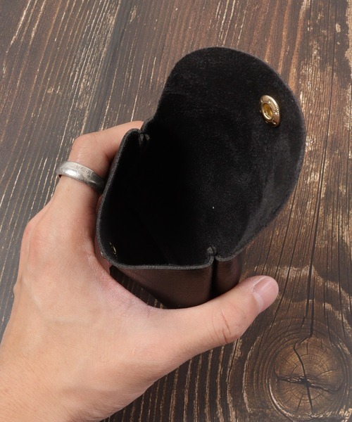 1004ST（イチマルマルヨンエスティ―）の「ミニ財布 コインケース カードケース（コインケース・メンズ・ブラック系/ブラウン/ブラウン系/ブラック/ブラウン系その他/ライトブラウン/ブラック系1/ブラウン系1/ブラウン系2/ブラック系2/ブラウン系3/ブラック系3/ブラック系4・F）」の15枚目の写真