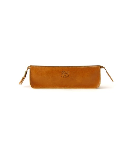 IL BISONTE（イルビゾンテ）の「IL BISONTE / ORIGINAL LEATHER / ペンケース（ステーショナリー・レディース・レンガ/オレンジ/ナチュラル/グリーン/レッド/オリーブ/グレー/ネイビー/ダークブラウン/ライトブラウン/ブラック・FREE）」の4枚目の写真