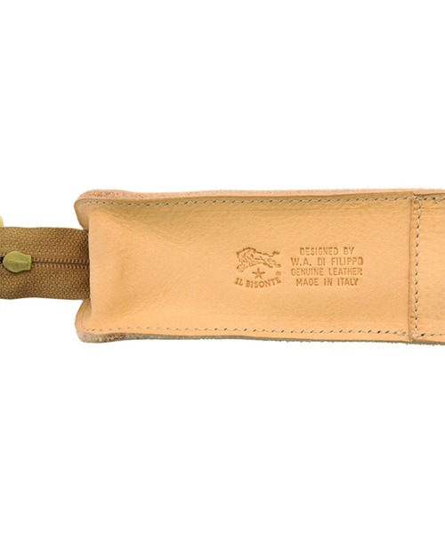 IL BISONTE（イルビゾンテ）の「IL BISONTE / ORIGINAL LEATHER / ペンケース（ステーショナリー・レディース・レンガ/オレンジ/ナチュラル/グリーン/レッド/オリーブ/グレー/ネイビー/ダークブラウン/ライトブラウン/ブラック・FREE）」の16枚目の写真