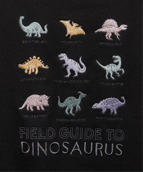 DOUBLE NAME（ダブルネーム）の「恐竜図鑑BACK刺しゅう裏毛プルオーバー/ユニセックス可（Tシャツ/カットソー・レディース・ブラック/オートミール/マスタード・FREE）」の14枚目の写真
