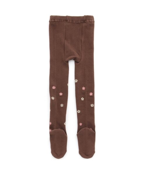apres les cours(アプレレクール)の「花柄・ハート柄タイツ(タイツ/ストッキング・キッズ・ブラウン/アイボリー/ネイビー・90/110/100/120/140)」の12枚目の写真