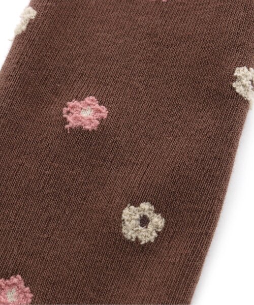 apres les cours(アプレレクール)の「花柄・ハート柄タイツ(タイツ/ストッキング・キッズ・ブラウン/アイボリー/ネイビー・90/110/100/120/140)」の16枚目の写真