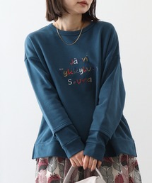 EMAGO 北欧ロゴ刺繍プルオーバー