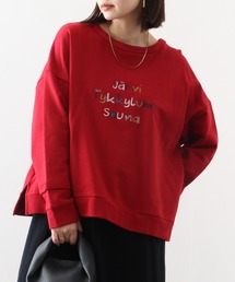 EMAGO 北欧ロゴ刺繍プルオーバー