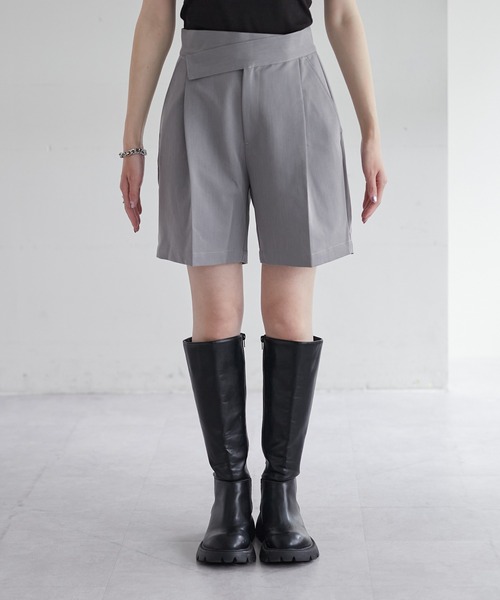 CIAOPANIC TYPY(チャオパニックティピー)の「【willow】ウエストデザインショートパンツ(その他パンツ・レディース・グレー/ブラック・ONE SIZE)」の22枚目の写真