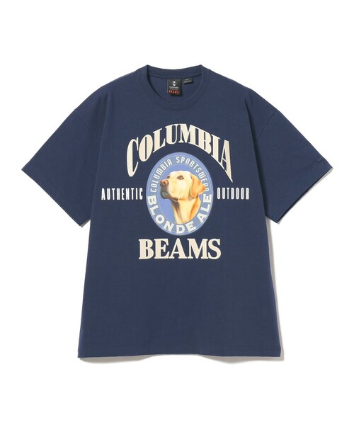【BEAMS別注】Columbia / GRAPHIC TEE Lサイズ セール】【別注】Columbia / GRAPHIC TEE（Tシャツ/カットソー