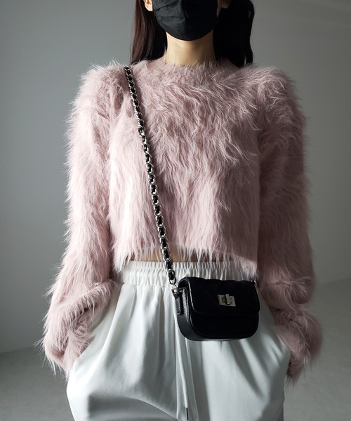 me+em select（ミームセレクト）の「【 4COLOR 】ショートフェザー