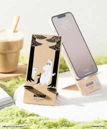 MOOMIN（ムーミン）の「ムーミン 組み立て式ウッドスタンド 各種スマートフォン対応 スマホスタンド（スマホグッズ・メンズ）」