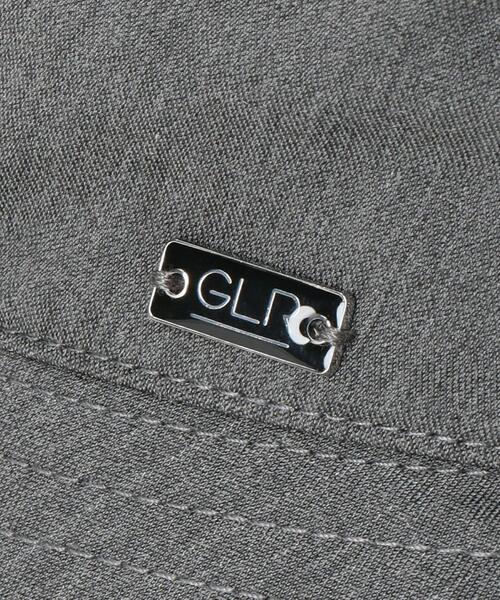 green label relaxing（グリーンレーベルリラクシング）の「GLR TR ツイル ロゴ ハット（ハット・メンズ・ブラック/グレー・FREE）」の8枚目の写真