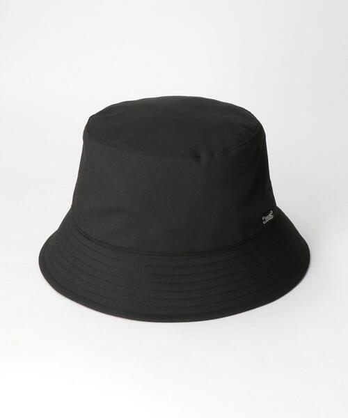 green label relaxing（グリーンレーベルリラクシング）の「GLR TR ツイル ロゴ ハット（ハット・メンズ・ブラック/グレー・FREE）」の14枚目の写真