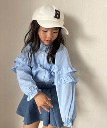 MAKE YOUR DAY（メイクユアデイ）の「スプリングフリルブラウス■80～140cm（シャツ/ブラウス・キッズ）」