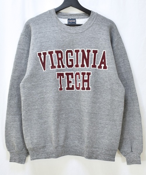 JANSPORT(ジャンスポーツ)の「【ヴィンテージ古着】90's JANSPORT / ジャンスポーツ VIRGINIA TECH カレッジスウェット USA製(スウェット・メンズ・グレー・LARGE)」の4枚目の写真