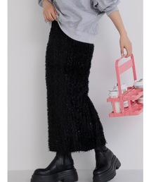 jumelle | 【伸縮性抜群！】feather rame skirt(スカート)