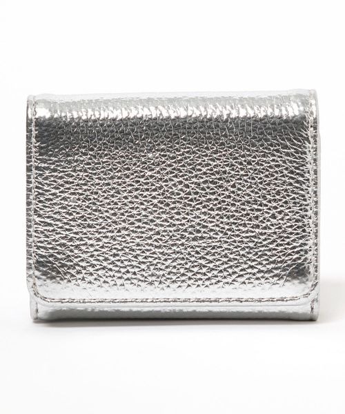 mysty woman（ミスティウーマン）の「しぼレザーミニウォレット 102545（財布・レディース・オフホワイト/シルバー・FREE）」の14枚目の写真