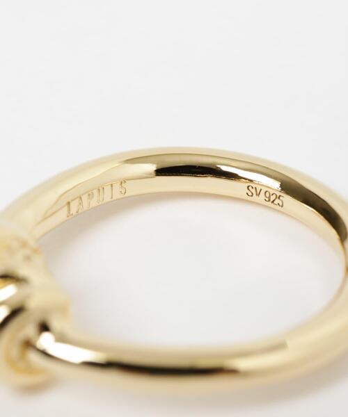 LAPUIS（ラピュイ）の「Lapuis　SV925 Coil リング（リング・レディース・ゴールド/シルバー・13/11）」の4枚目の写真