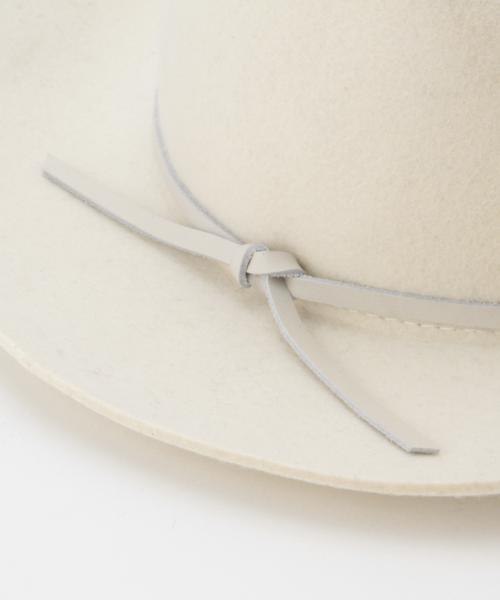 BEAMS（ビームス）の「◆BRIXTON×BEAMS / 別注 CRESENT（マウンテンハット）（ハット・メンズ・ホワイト/ブラック・MEDIUM）」の7枚目の写真