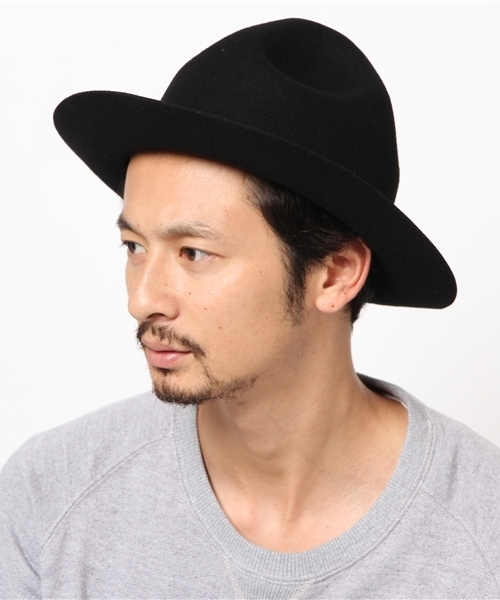 BEAMS（ビームス）の「◆BRIXTON×BEAMS / 別注 CRESENT（マウンテンハット）（ハット・メンズ・ホワイト/ブラック・MEDIUM）」の4枚目の写真