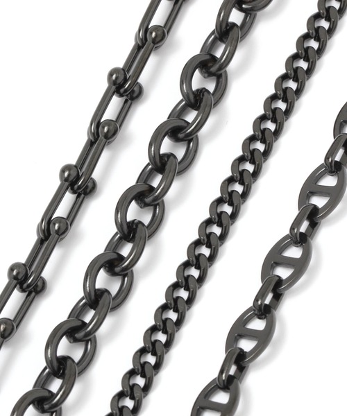 GLOBAL WORK（グローバルワーク）の「UNISEX/ステンレスブレスレット/993938（ブレスレット・メンズ・グレー系その他3/ブラック/その他/ライトグレー/グレー系その他/グレー系その他6/グレー系その他4/グレー・FREE）」の10枚目の写真