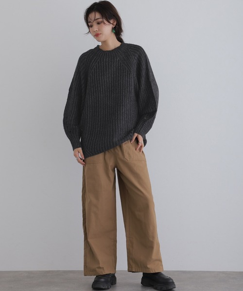 モヘアライクニットプルオーバー(ニット/セーター)|ElegChic(エレグシック)