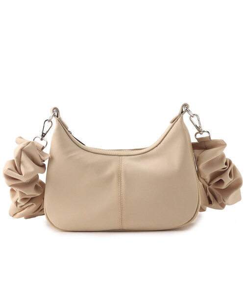 GALLEST（ギャレスト）の「シャーリングハンドバッグ（ハンドバッグ・レディース・ブラック/ベージュ・00）」の6枚目の写真