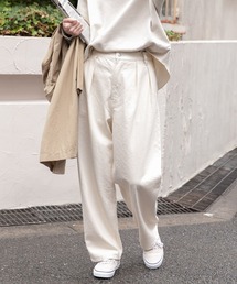 FORK&SPOON | FORK&SPOON　ソフトツイストインタックデニムパンツ(デニムパンツ)