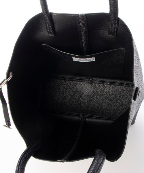 cache cache（カシュ カシュ）の「カシュカシュ cachecache / バイカラーフェイクレザートート（トートバッグ・レディース・ブラック/グリーン/グレー・FREE）」の18枚目の写真