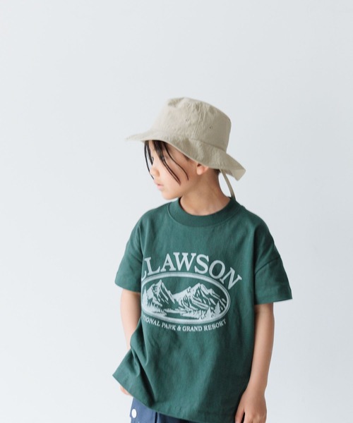 LOWRYS FARM（ローリーズファーム）の「プリントＢＩＧＴＥＥ　 103005（Tシャツ/カットソー・キッズ・ネイビー/グレー/レッド/イエロー/ブルー/グレー系その他2/グリーン系その他/ホワイト・110cm/120cm/130cm/140cm/150cm）」の5枚目の写真