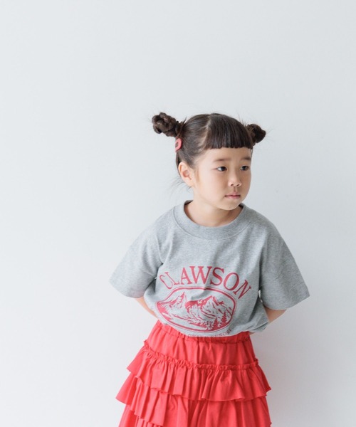 LOWRYS FARM（ローリーズファーム）の「プリントＢＩＧＴＥＥ　 103005（Tシャツ/カットソー・キッズ・ネイビー/グレー/レッド/イエロー/ブルー/グレー系その他2/グリーン系その他/ホワイト・110cm/120cm/130cm/140cm/150cm）」の4枚目の写真