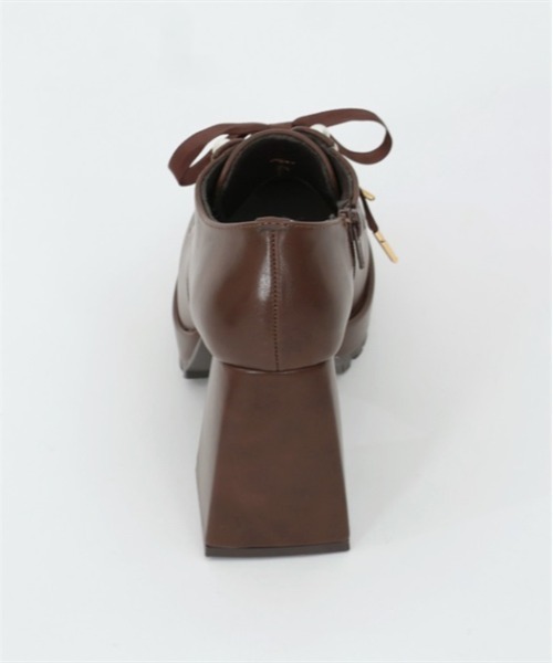 axes femme POETIQUE(アクシーズファムポエティック)の「レースアップシューズ(パンプス・レディース・ブラック/ブラウン・MEDIUM/LARGE)」の4枚目の写真