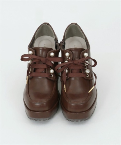 axes femme POETIQUE(アクシーズファムポエティック)の「レースアップシューズ(パンプス・レディース・ブラック/ブラウン・MEDIUM/LARGE)」の11枚目の写真