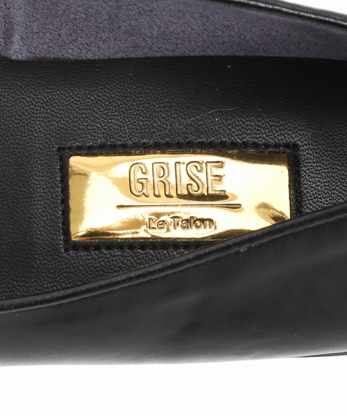 GRISE（グリーズ）の「GRISE2.5cmナロースクエアシームフラット（その他シューズ・レディース・ホワイト/カーキ/ブラック系その他/シルバー・24cm/25cm/22.5cm/23.5cm/23cm/22cm/24.5cm）」の11枚目の写真