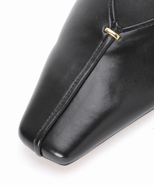 GRISE（グリーズ）の「GRISE2.5cmナロースクエアシームフラット（その他シューズ・レディース・ホワイト/カーキ/ブラック系その他/シルバー・24cm/25cm/22.5cm/23.5cm/23cm/22cm/24.5cm）」の12枚目の写真