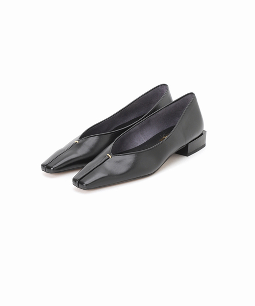 GRISE（グリーズ）の「GRISE2.5cmナロースクエアシームフラット（その他シューズ・レディース・ホワイト/カーキ/ブラック系その他/シルバー・24cm/25cm/22.5cm/23.5cm/23cm/22cm/24.5cm）」の16枚目の写真