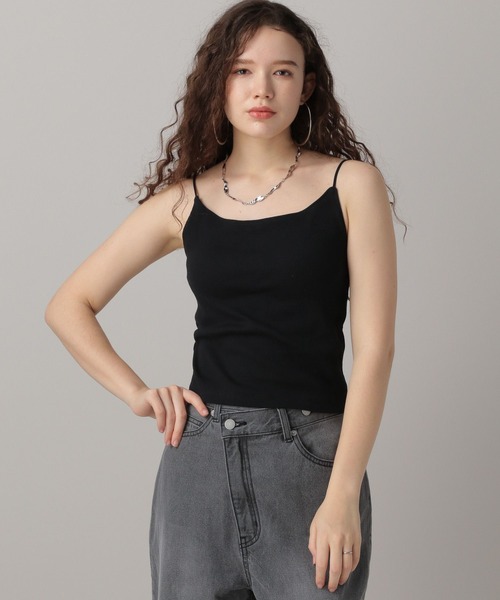 FOREVER 21（フォーエバー トゥエンティーワン）の「【2024SS】カップ付きリブキャミ（キャミソール・レディース・ホワイト/ブラウン/ブルー/ブラック・SMALL/MEDIUM/LARGE）」の18枚目の写真