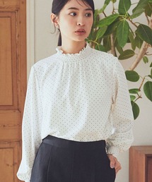 earth music&ecology | シャーリングブラウス(シャツ/ブラウス)