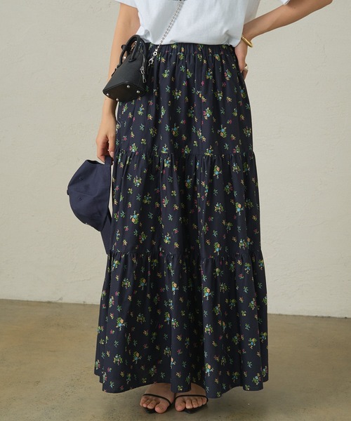 LOUNGEDRESS（ラウンジドレス）の「フラワーギャザースカート