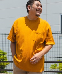 大きいサイズ Tシャツ 半袖 ポケット付き ヘビーウェイト 無地 メンズ