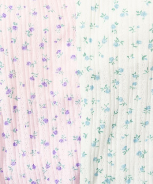 w closet(ダブルクローゼット)の「レース付カップVタンクトップ(タンクトップ・レディース・オフホワイト/ピンク系その他/ブラック/ホワイト系・FREE)」の22枚目の写真